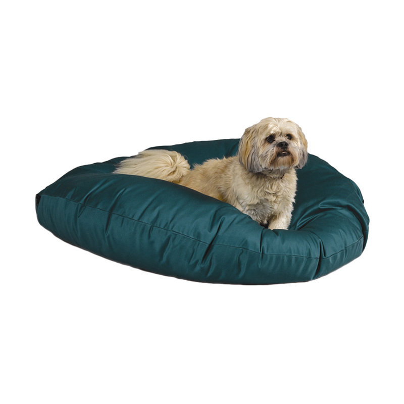 large round dog pillow